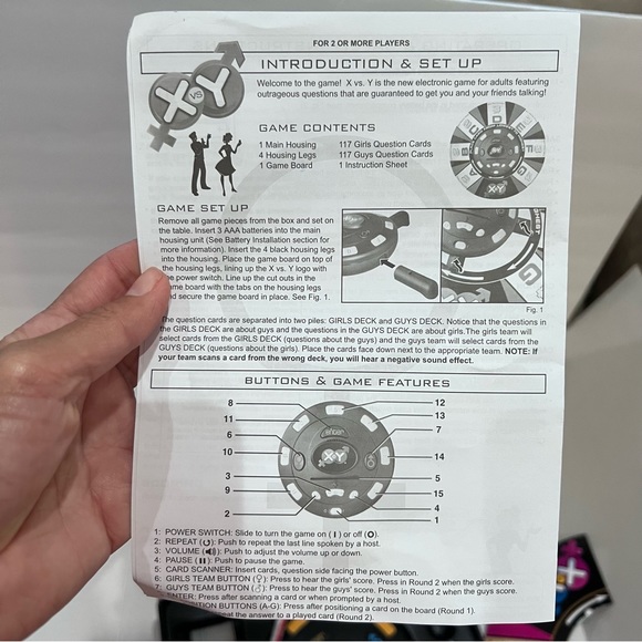 Electronic Board Game | Techno Source X vs. Y |open box but never used. - Picture 4 of 8